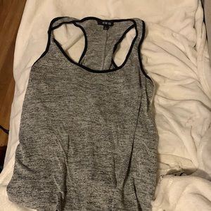 Large Grey Athletic Tank Top